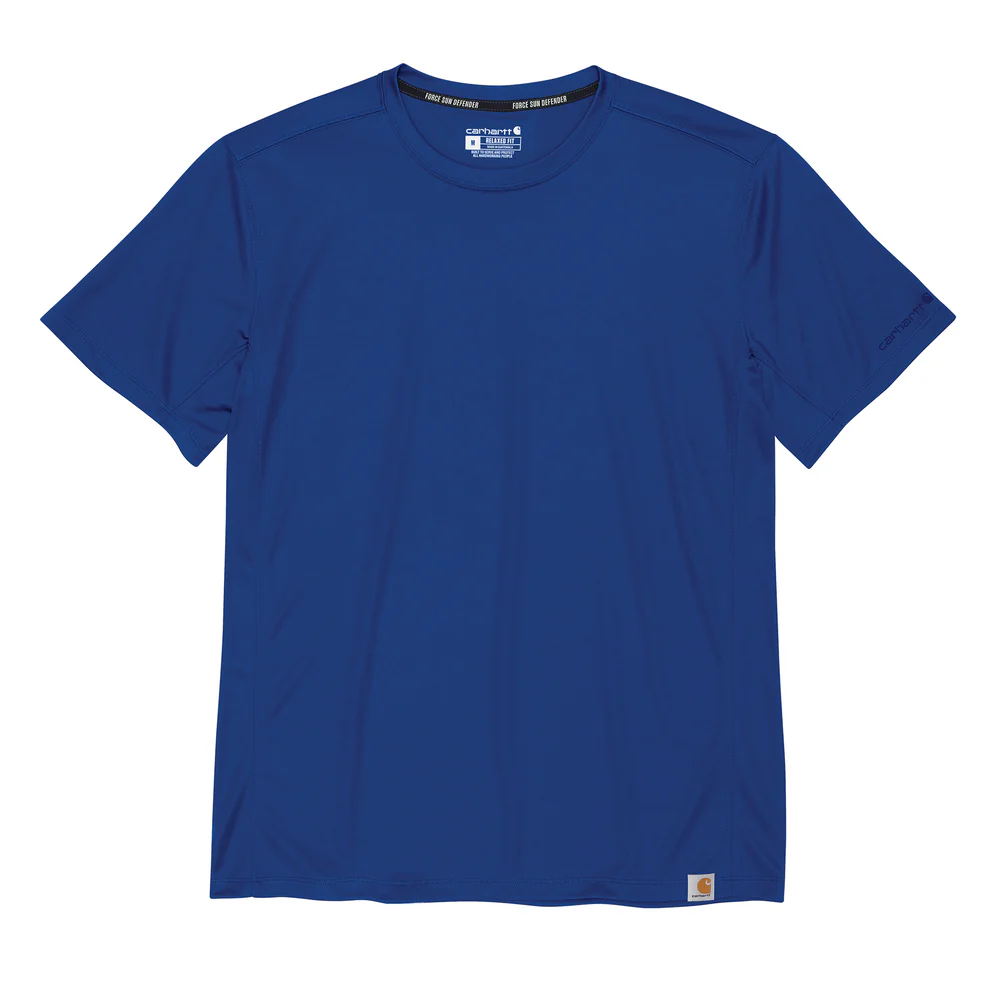 Force Sun Defender Lightweight Short-Sleeve T-Shirt - GSB-Glass Blue | Carhartt 106868