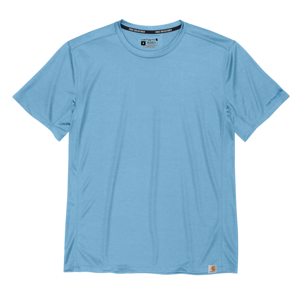Force Sun Defender Lightweight Short-Sleeve T-Shirt - HL6-Fresh Water | Carhartt 106868
