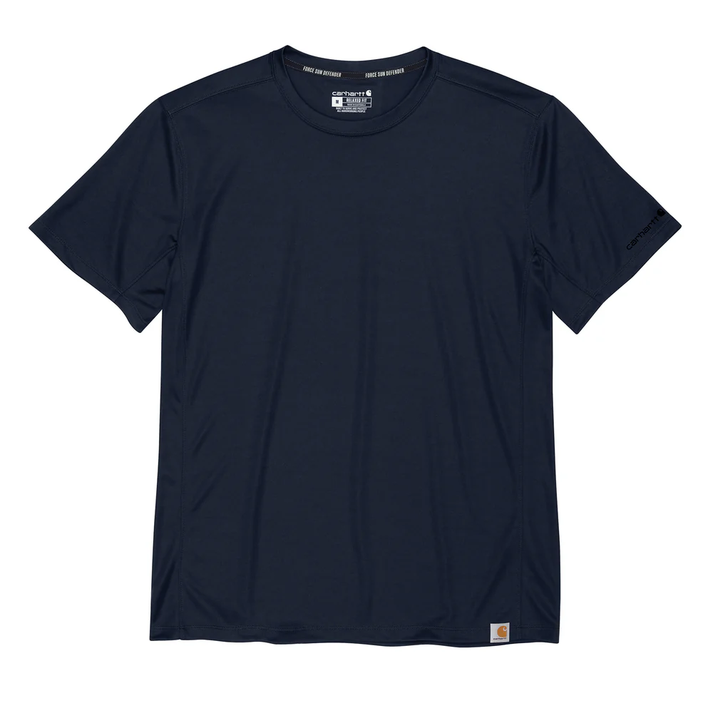 Force Sun Defender Lightweight Short-Sleeve T-Shirt - I26-Navy | Carhartt 106868