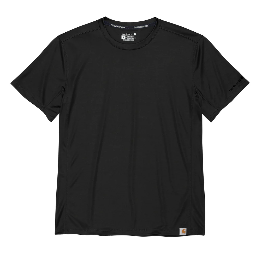 Force Sun Defender Lightweight Short-Sleeve T-Shirt - N04-Black | Carhartt 106868