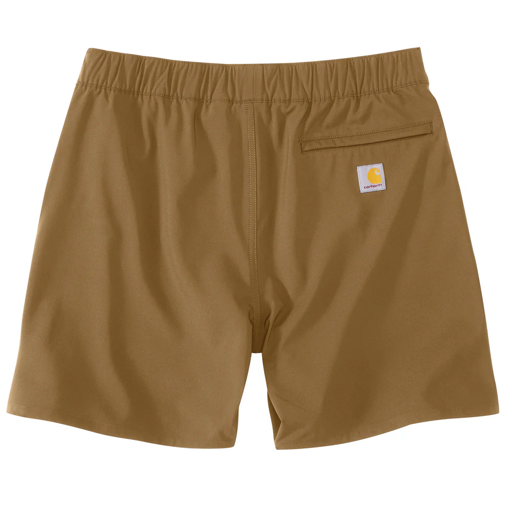 Force Sun Defender Relaxed Fit Pull-On Short - BA3-Shaded Beach | Carhartt 106843