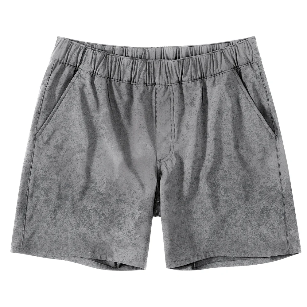 Force Sun Defender Relaxed Fit Pull-On Short - EB0-Steel Watercolor Camo | Carhartt 106843 - Image 2