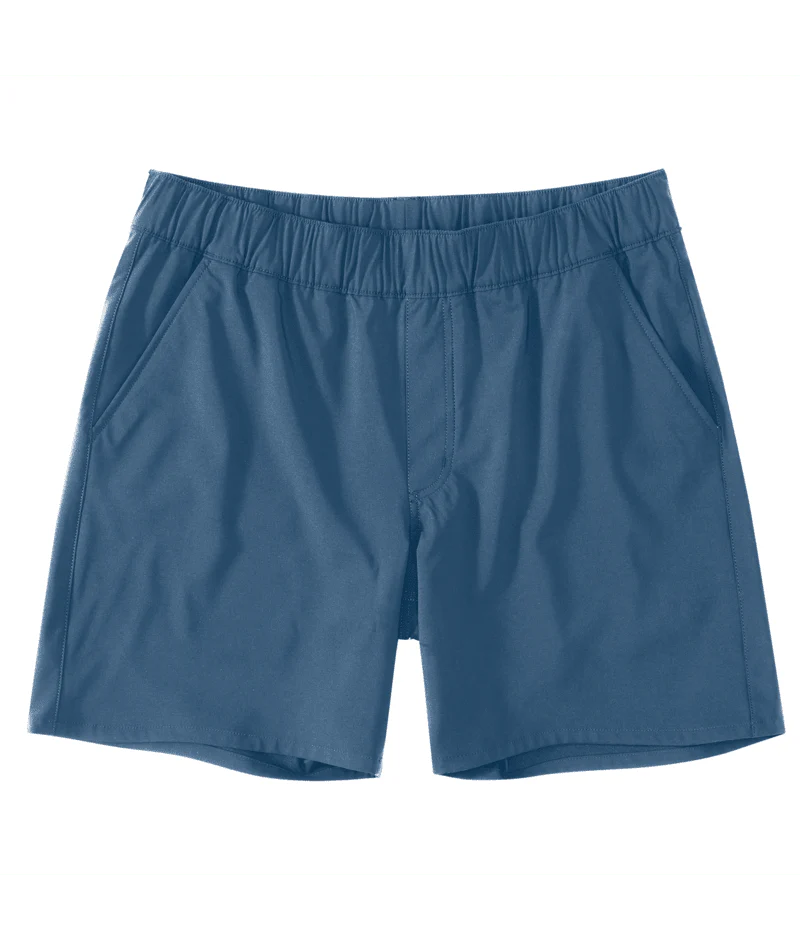 Force Sun Defender Relaxed Fit Pull-On Short - HS0-Dark Tranquil Blue | Carhartt 106843