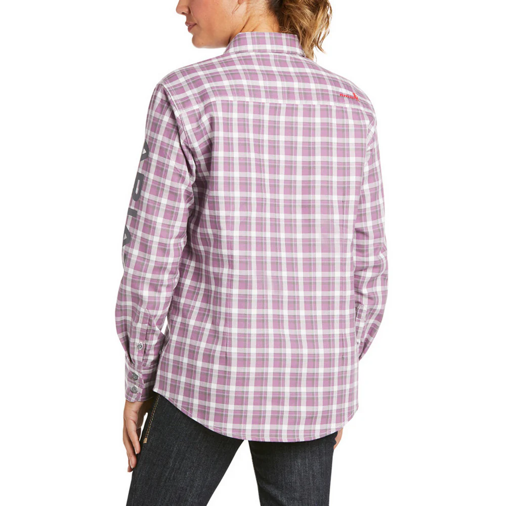 FR AJA WORK SHIRT - 500-Purple | Ariat 10035365 - Image 2