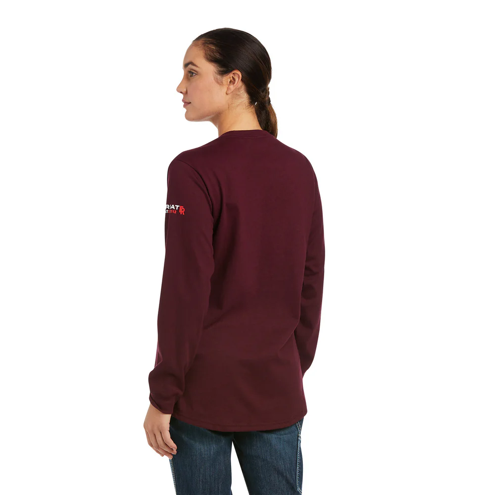 FR BOLT GRAPHIC T-SHIRT - 500-Purple | Ariat 10037729 - Image 2