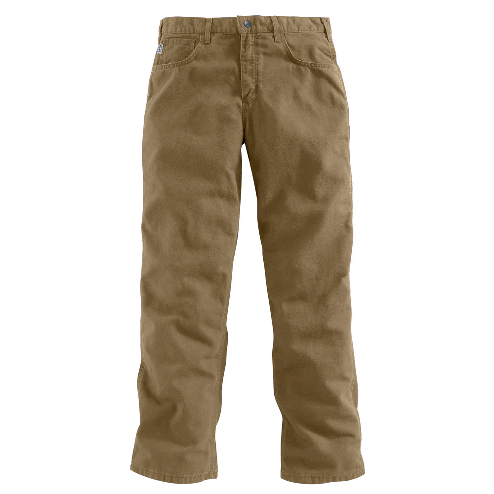 FR CANVAS PANT - GKH-Golden Khaki | Carhartt FRB159 - Image 2