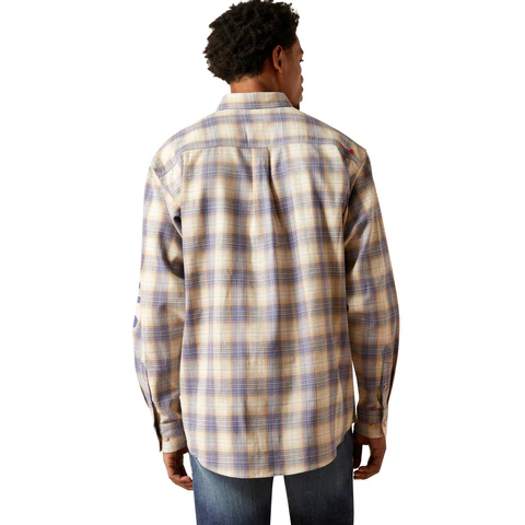Fr Crenshaw Logo Work Shirt - 020-Moonbeam | Ariat 10054460