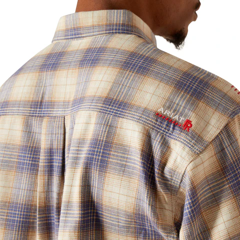 Fr Crenshaw Logo Work Shirt - 020-Moonbeam | Ariat 10054460 - Image 3