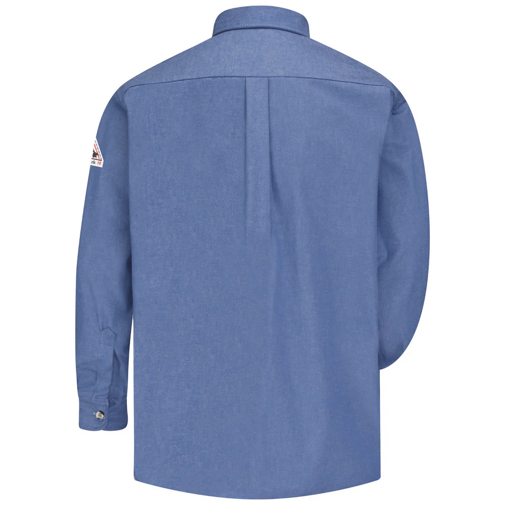 FR DENIM DRESS SHIRT - LD-Light Blue Denim | Bulwark SEG2 - Image 2