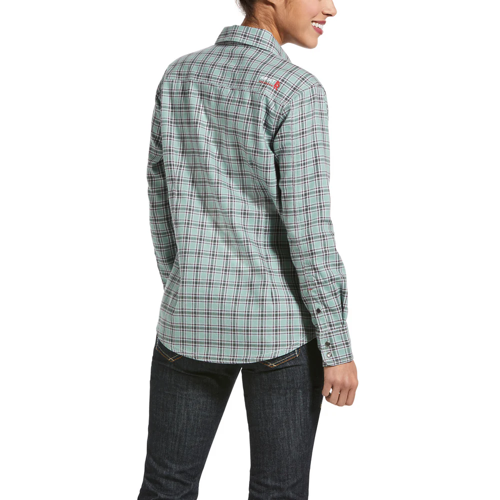 FR EBERLY SNAP WORK SHIRT - 400-Blue | Ariat 10033164 - Image 2