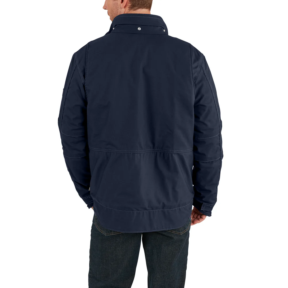 FR FULL SWING QUICK DUCK COAT - 410-Dark Navy | Carhartt 102182 - Image 4