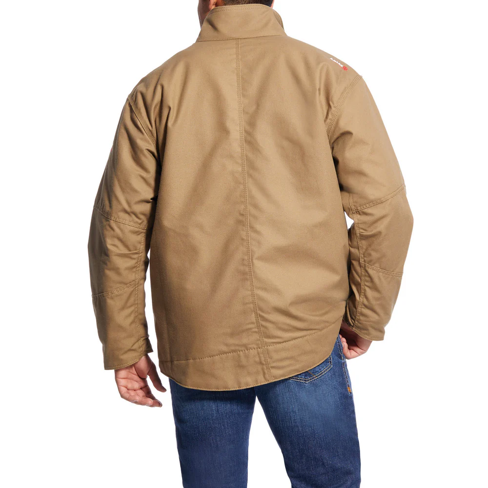 FR INSULATED WORKHORSE JACKET - 250-Beige/Khaki | Ariat 10024029 - Image 2