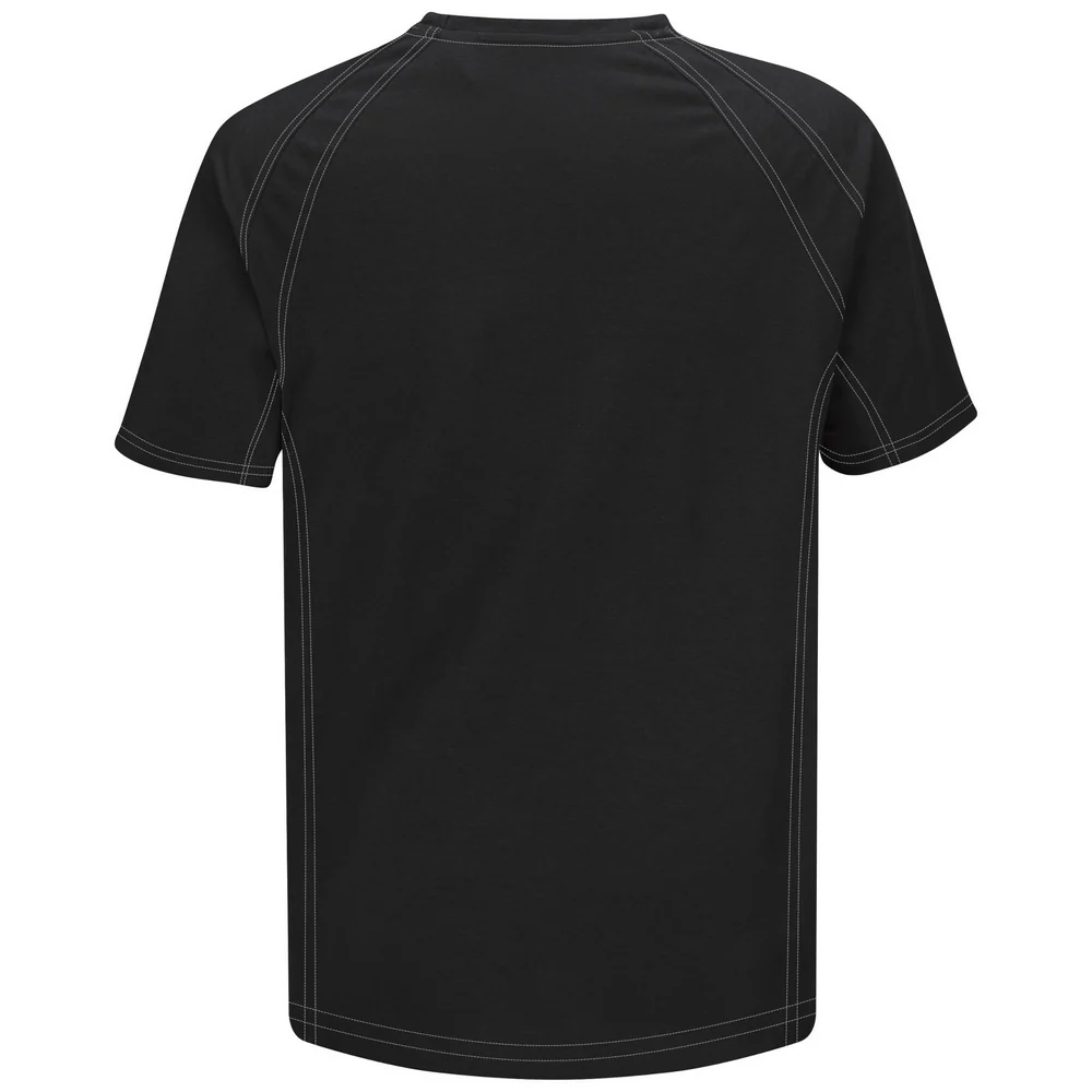 FR IQ SERIES COMFORT KNIT SHORT SLEEVE T-SHIRT - BK-Black | Bulwark QT30 - Image 2
