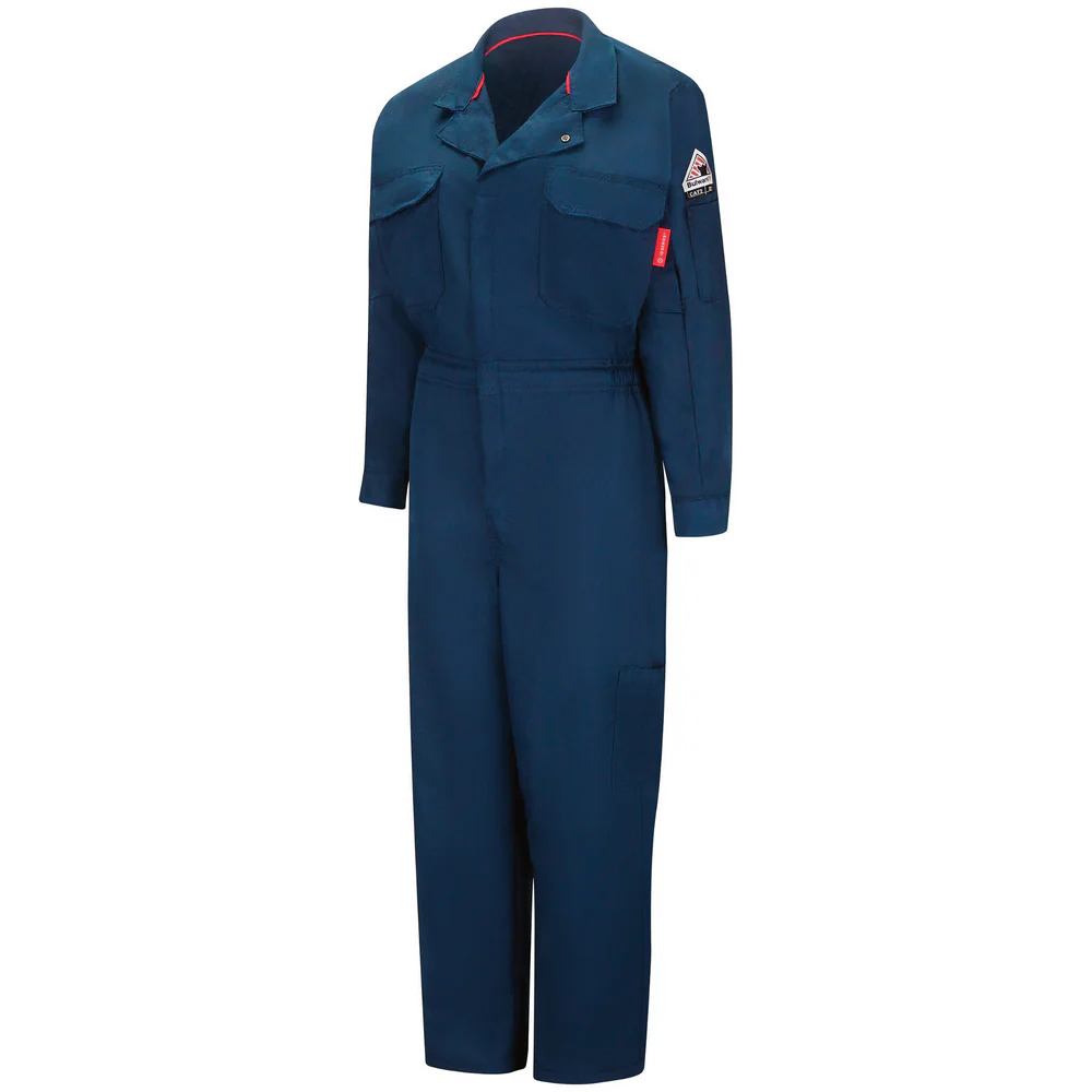 FR IQ SERIES MOBILITY COVERALL - NV-Navy | Bulwark QC21