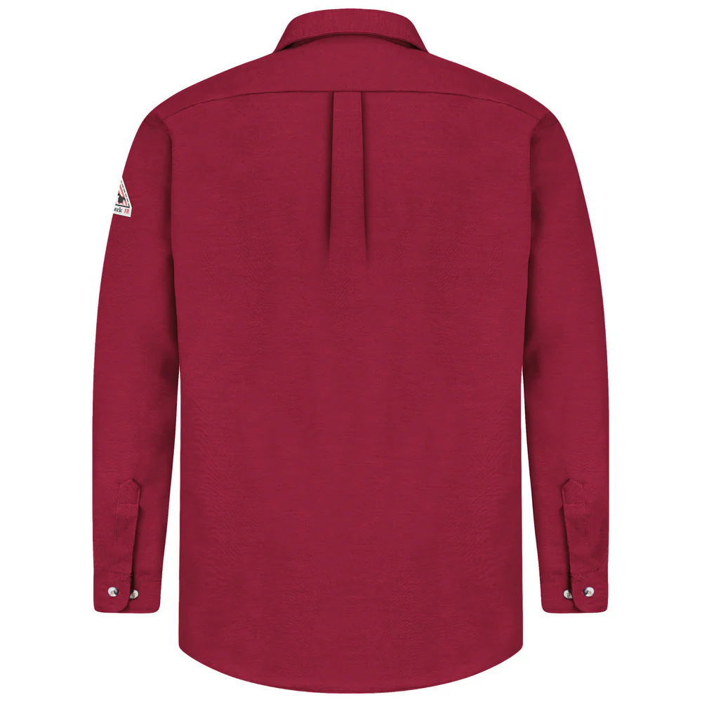 FR LIGHTWEIGHT 6OZ DRESS UNIFORM SHIRT - RD-Red | Bulwark SLU660 - Image 2