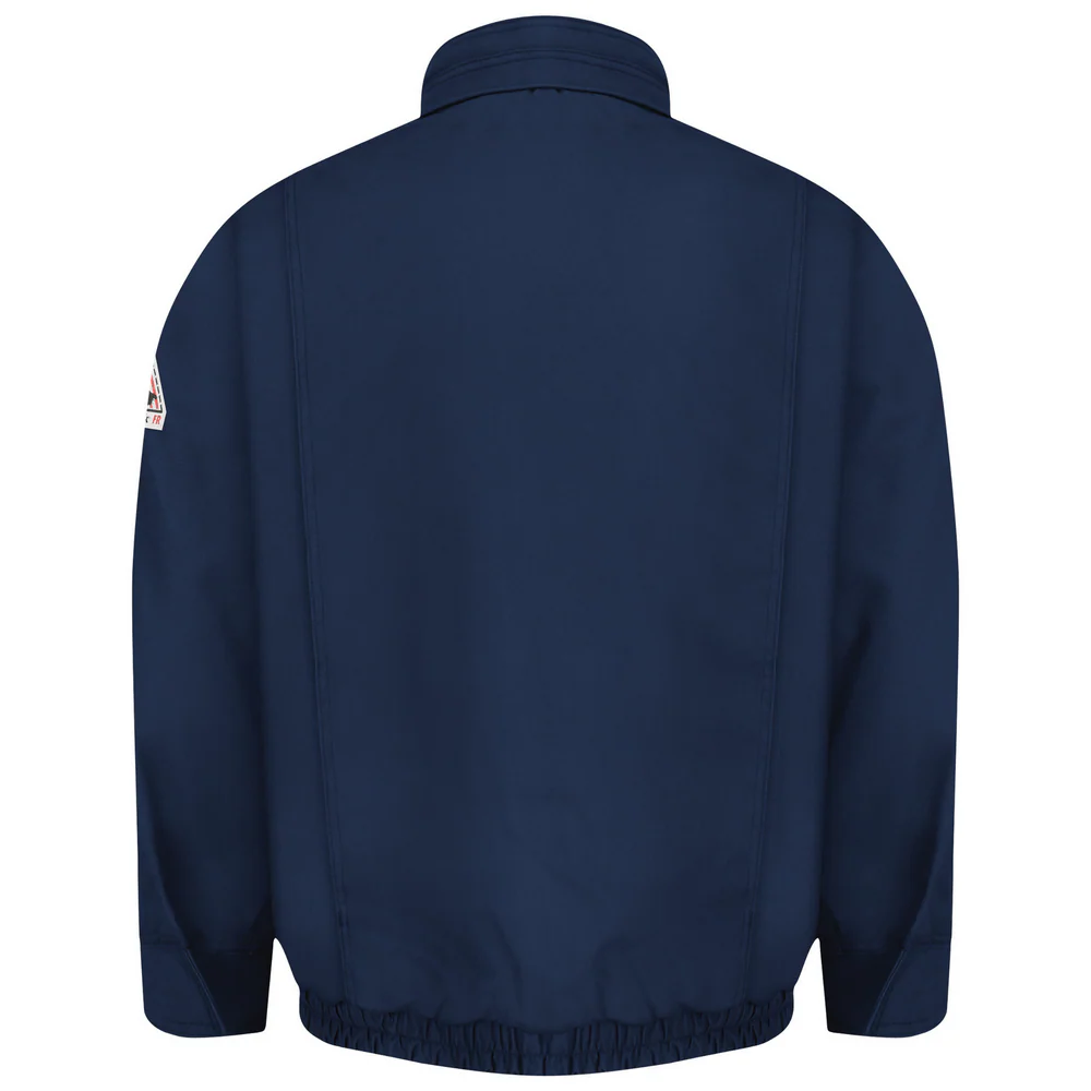 FR LIGHTWEIGHT COMFORTOUCH LINED BOMBER - NV-Navy | Bulwark JLJ8 - Image 2