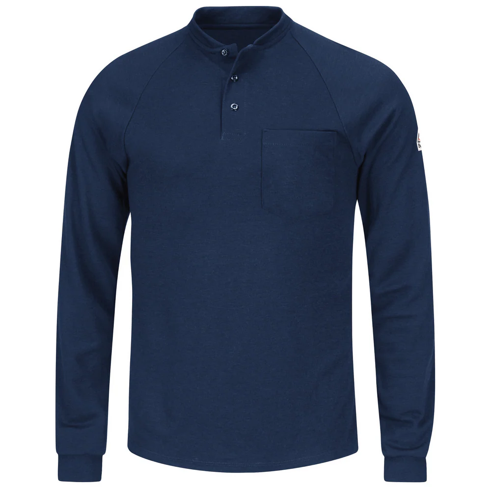 FR LIGHTWEIGHT HENLEY - NV-Navy | Bulwark SML2