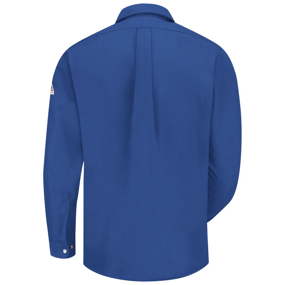FR LIGHTWEIGHT NOMEX SNAP-FRONT SHIRT - RB-Royal Blue | Bulwark SNS2 - Image 2