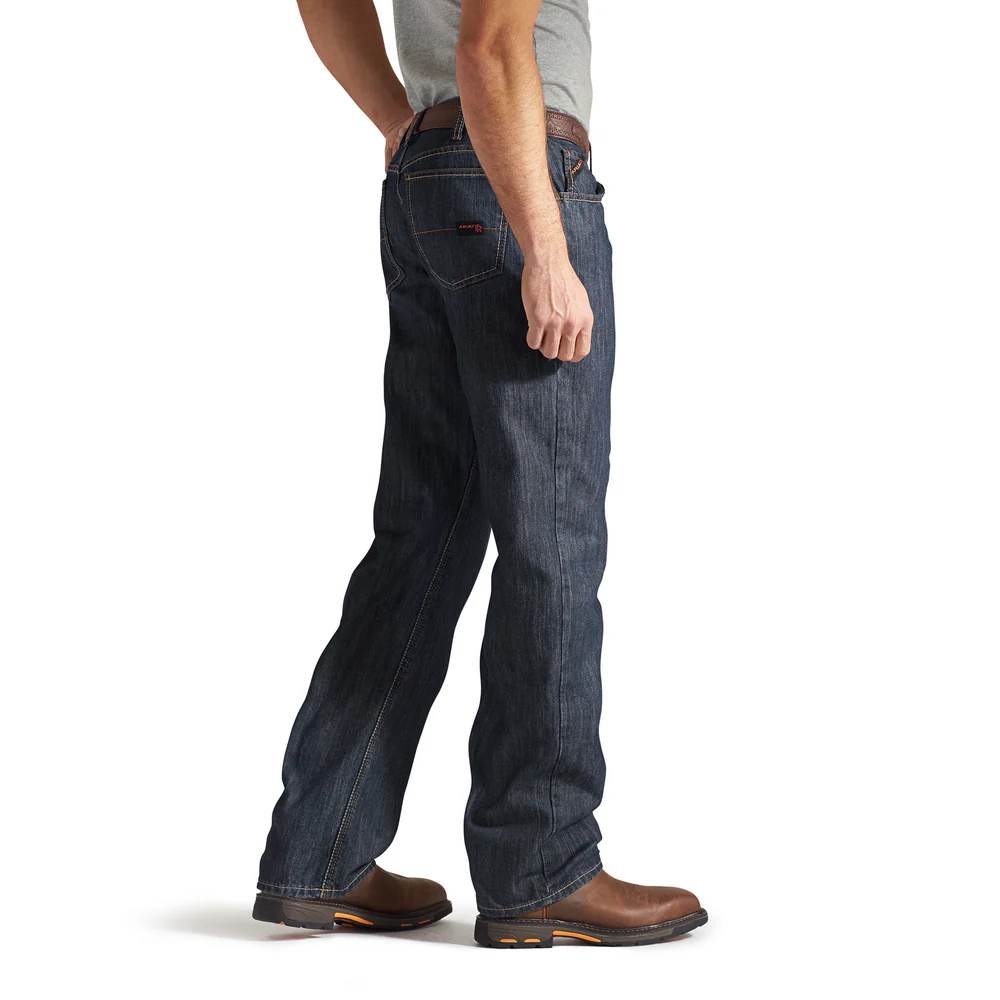 FR M3 BASIC STACKABLE STRAIGHT LEG LOW RISE JEAN - 429-Indigo | Ariat 10014450 - Image 2