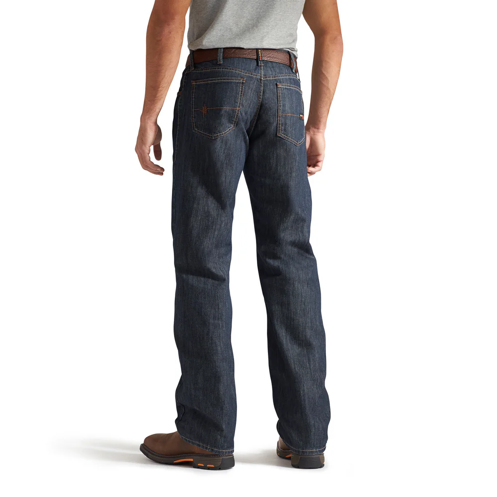 FR M3 BASIC STACKABLE STRAIGHT LEG LOW RISE JEAN - 429-Indigo | Ariat 10014450 - Image 3