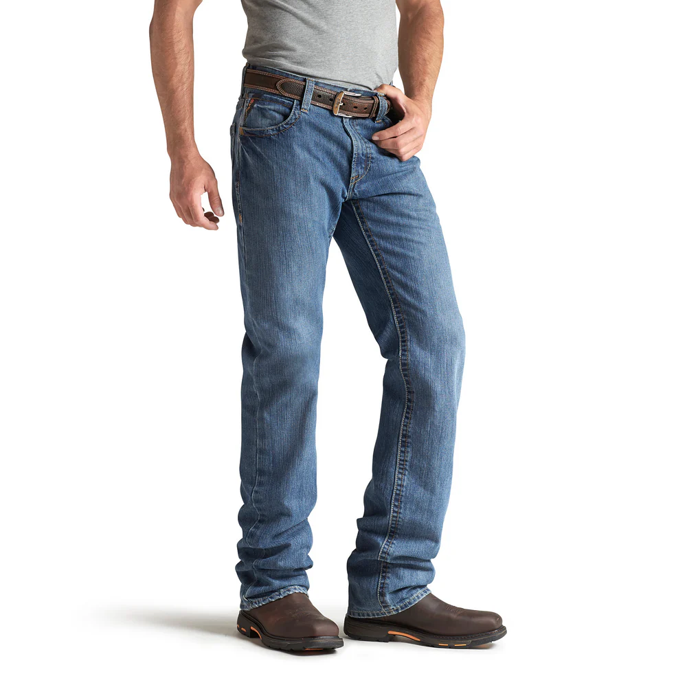 FR M3 LOW RISE BASIC STACKABLE STRAIGHT LEG JEAN - 429-Indigo | Ariat 10014449