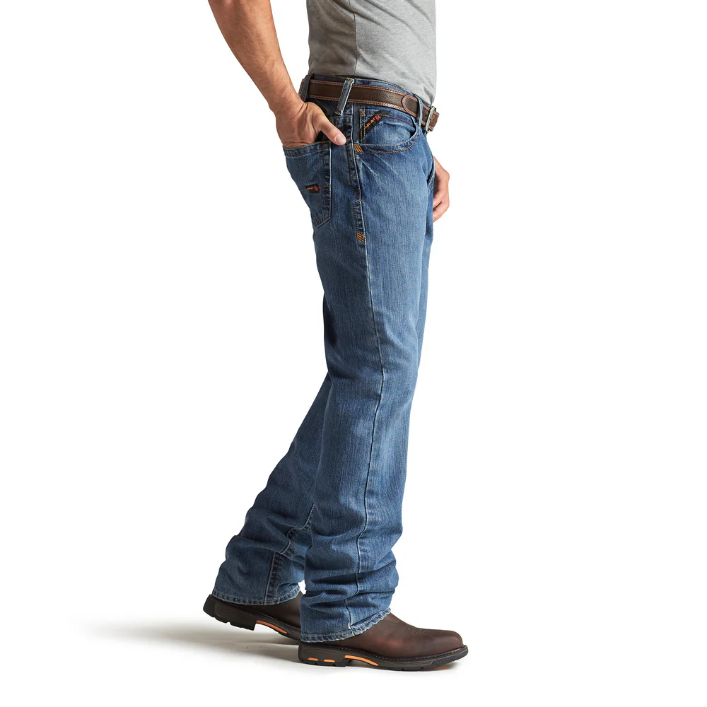 FR M3 LOW RISE BASIC STACKABLE STRAIGHT LEG JEAN - 429-Indigo | Ariat 10014449 - Image 2