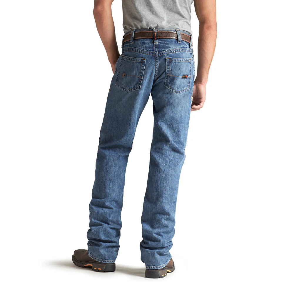 FR M3 LOW RISE BASIC STACKABLE STRAIGHT LEG JEAN - 429-Indigo | Ariat 10014449 - Image 3
