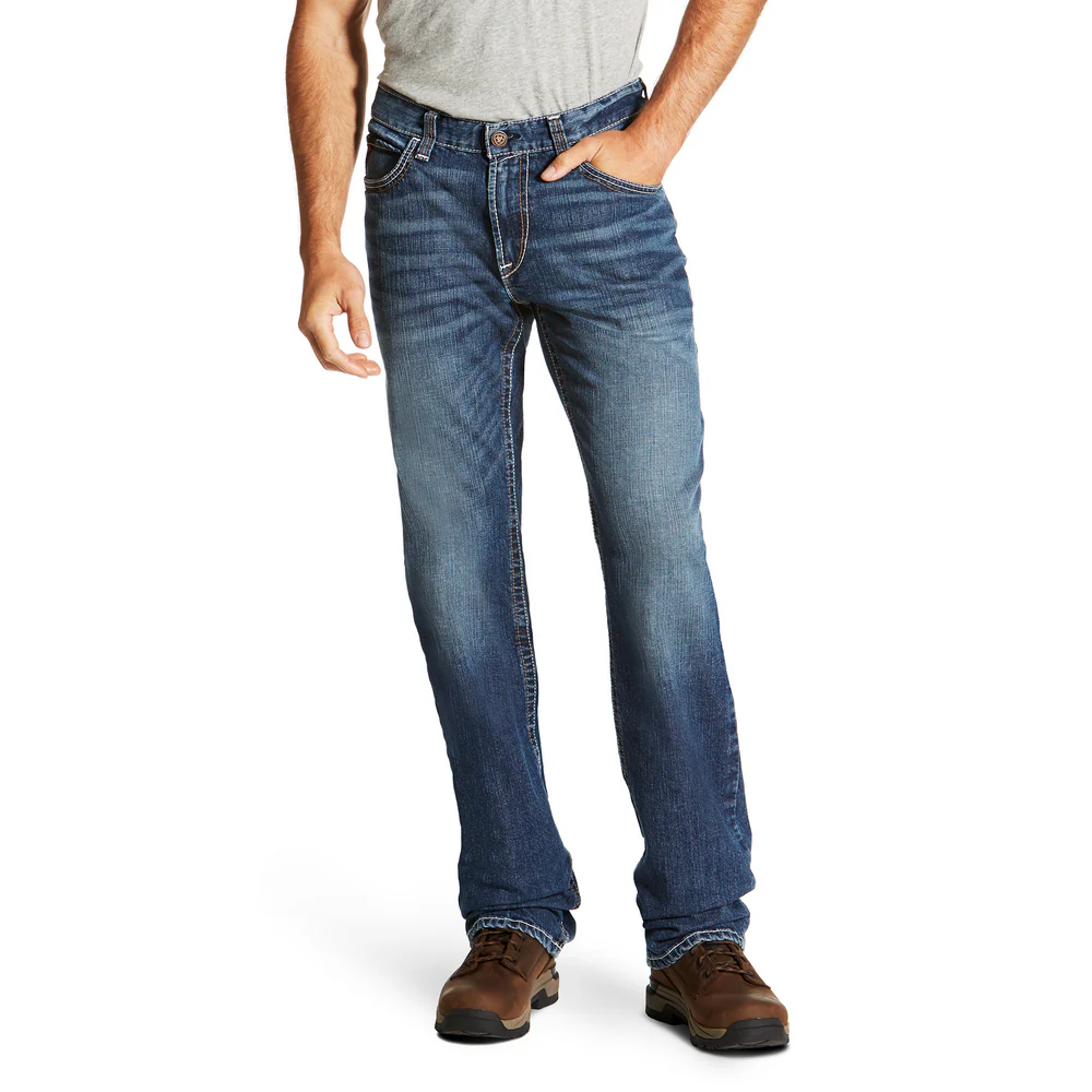 FR M4 BOOT CUT BASIC LOW RISE JEAN - 400-Blue | Ariat 10020812