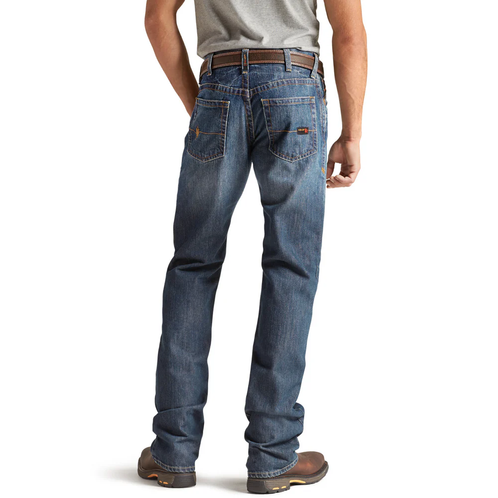 FR M4 BOOT CUT BASIC LOW RISE JEAN - 400-Blue | Ariat 10020812 - Image 2