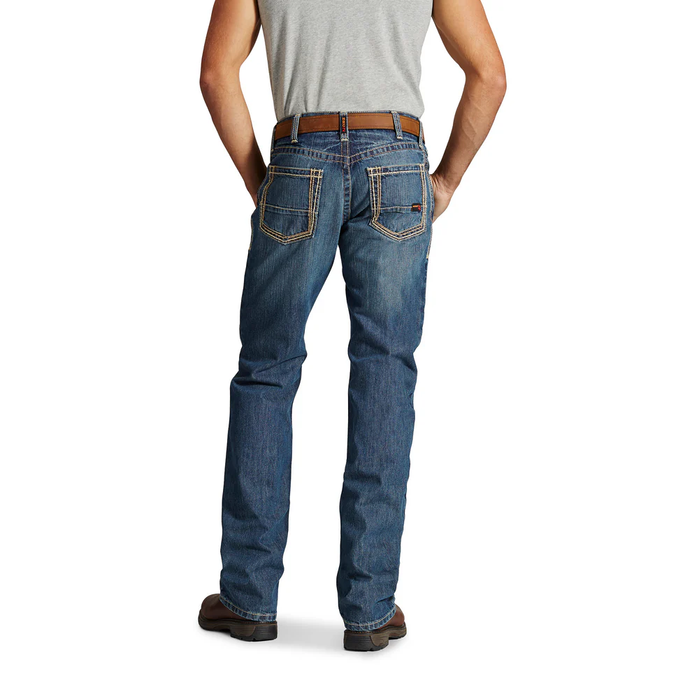 FR M4 BOUNDARY BOOT CUT LOW RISE JEAN - 429-Indigo | Ariat 10016173 - Image 2