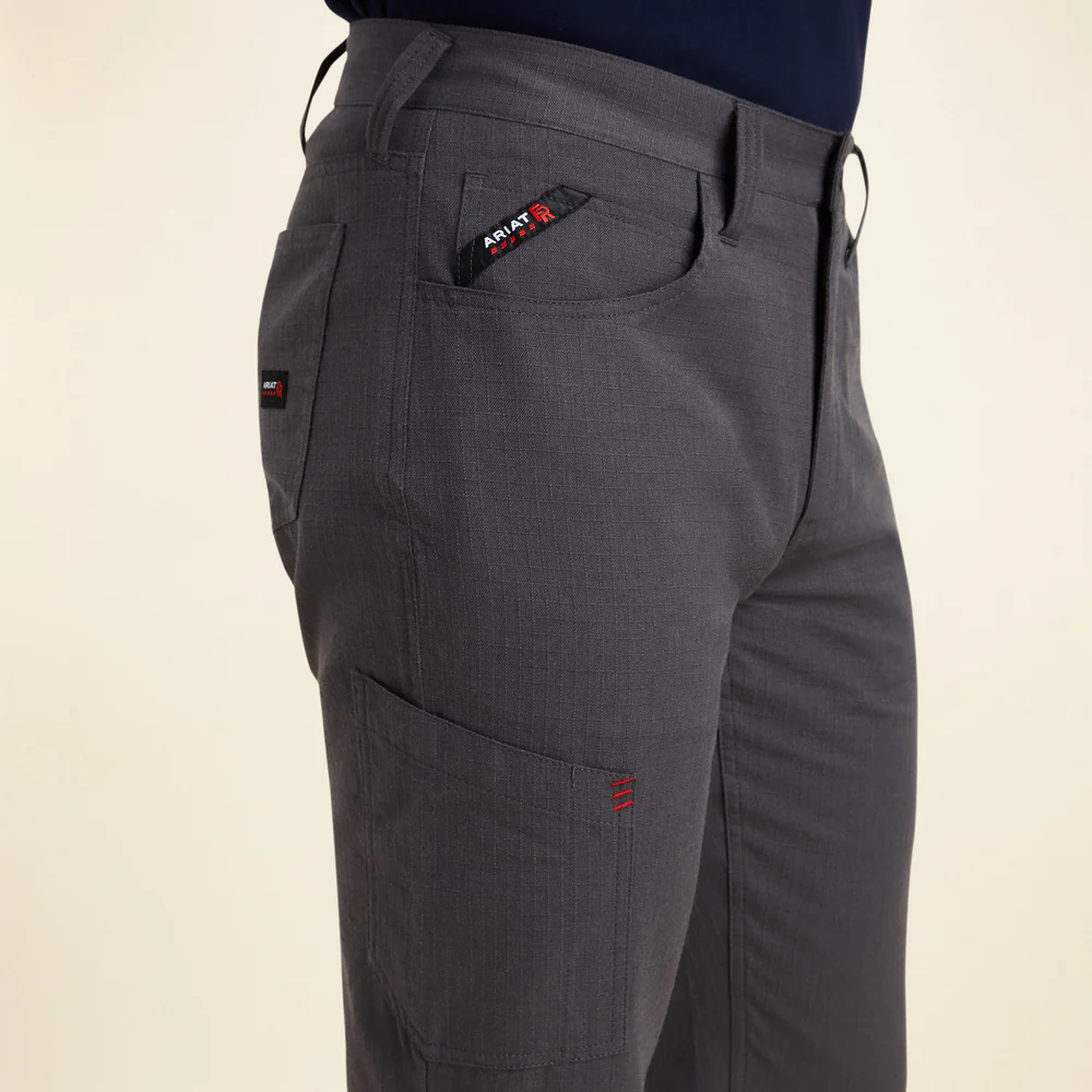Fr M4 Relaxed Crossfire Straight Pant - 020-Iron Grey | Ariat 10043153 - Image 2