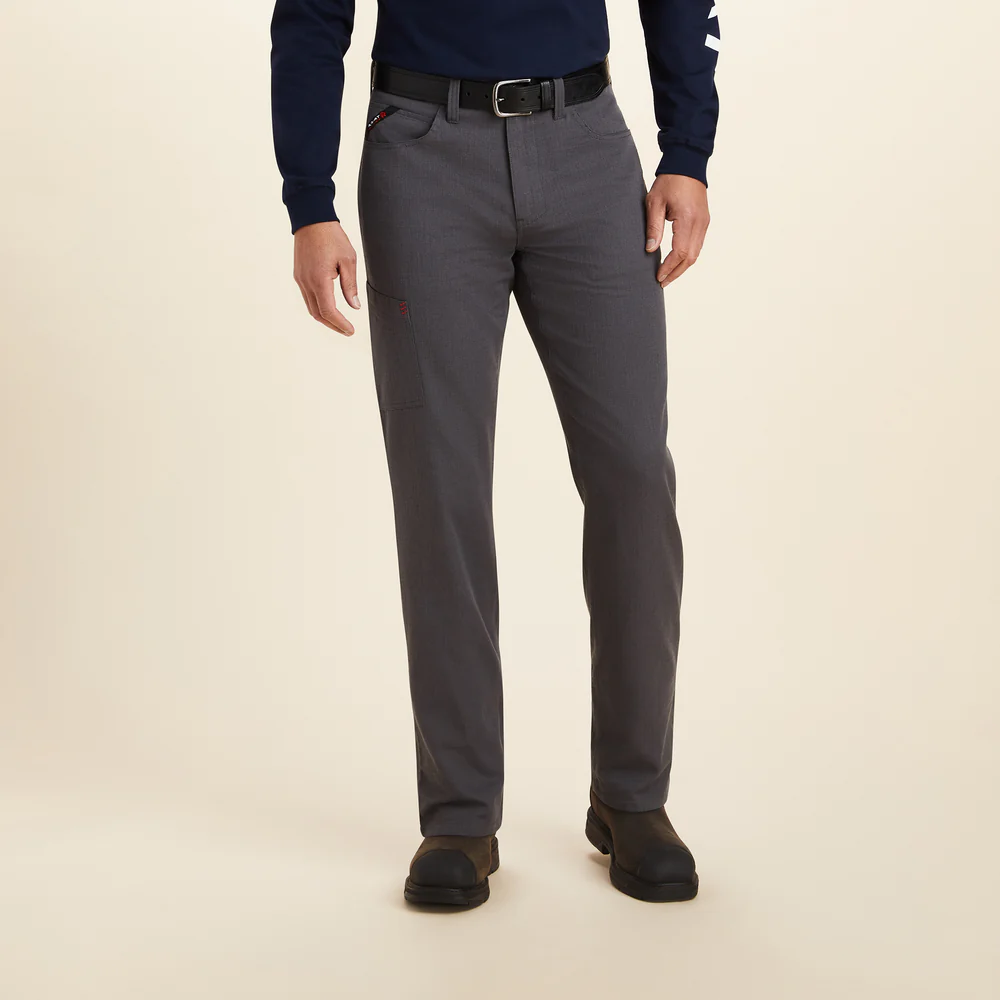 Fr M4 Relaxed Crossfire Straight Pant - 020-Iron Grey | Ariat 10043153 - Image 5
