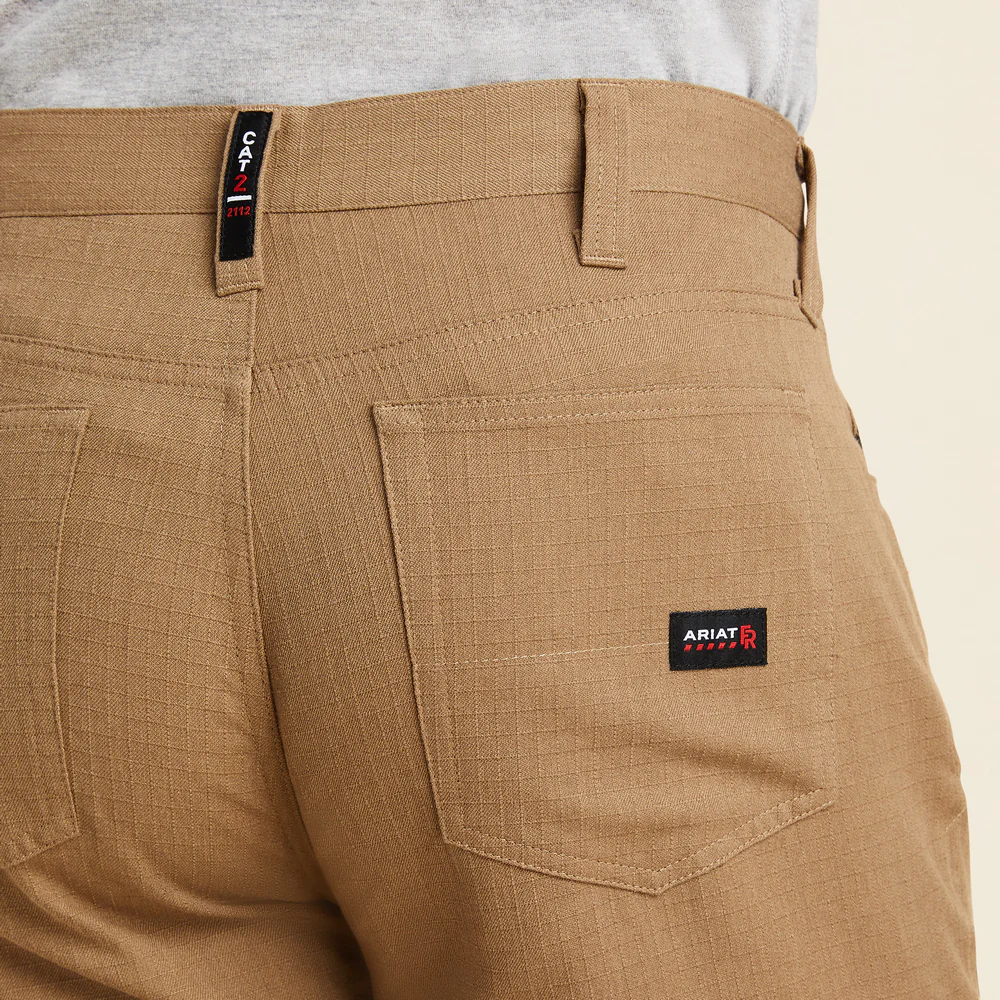 Fr M4 Relaxed Crossfire Straight Pant - 250-Fr Khaki | Ariat 10043152 - Image 3