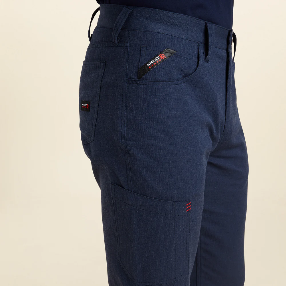Fr M4 Relaxed Crossfire Straight Pant - 410-Navy | Ariat 10043154 - Image 4