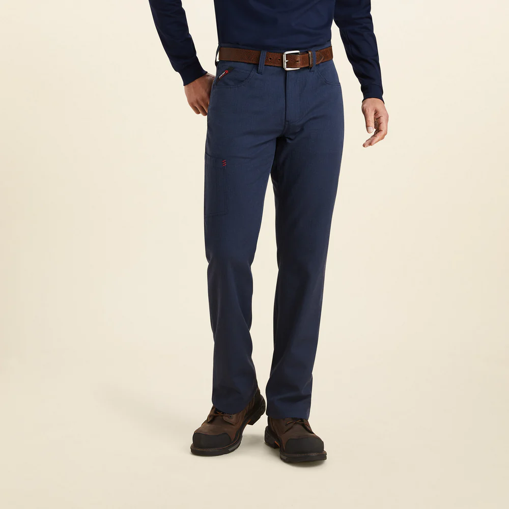 Fr M4 Relaxed Crossfire Straight Pant - 410-Navy | Ariat 10043154 - Image 5