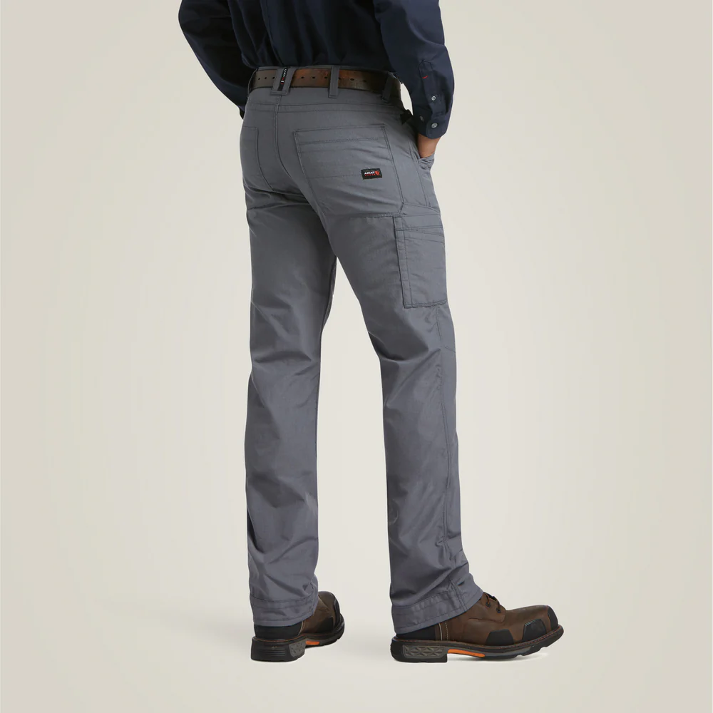 Fr M5 Straight Duralight Ripstop Straight Leg Pant - 020-Grey | Ariat 10039285