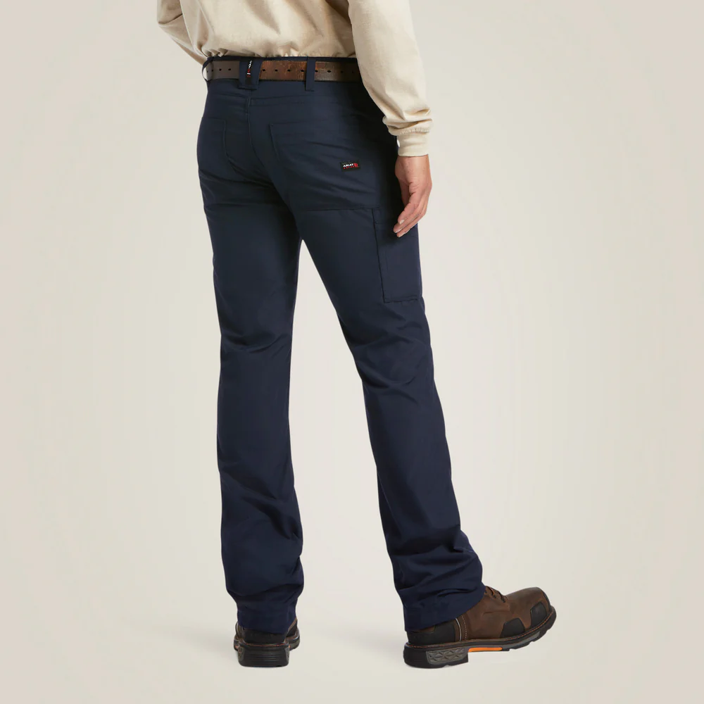 Fr M5 Straight Duralight Ripstop Straight Leg Pant - 410-Navy | Ariat 10039284