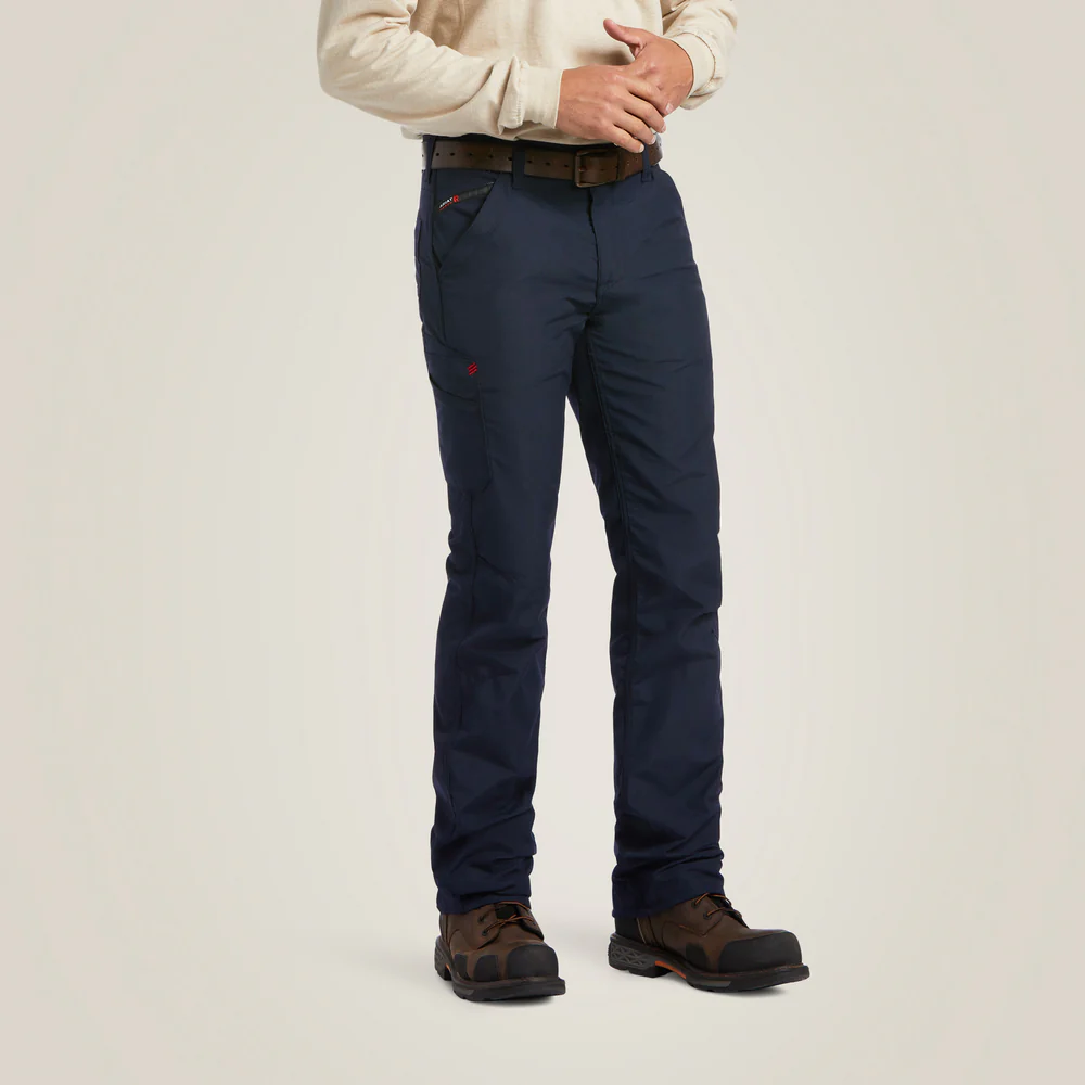 Fr M5 Straight Duralight Ripstop Straight Leg Pant - 410-Navy | Ariat 10039284 - Image 5