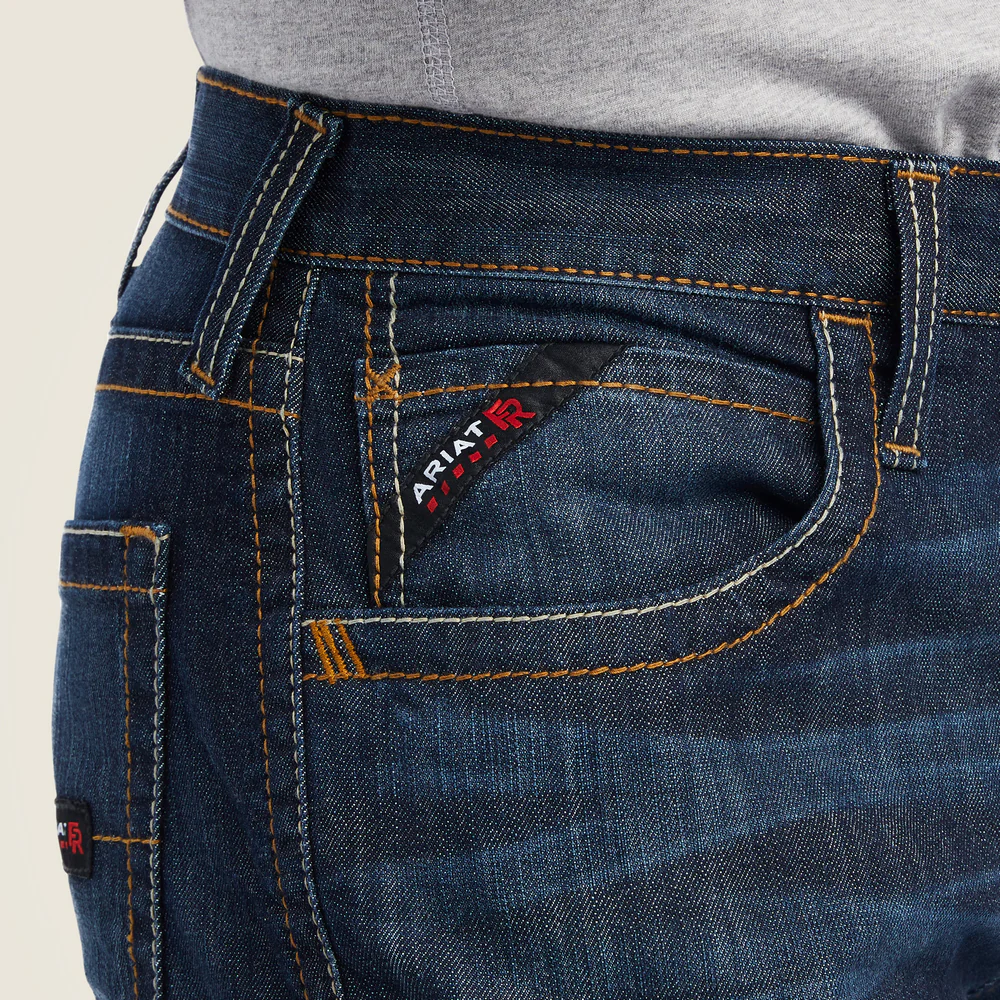 Fr M5 Straight Duralight Stretch Basic Straight Leg Jean - 400-Lassen | Ariat 10041118 - Image 2