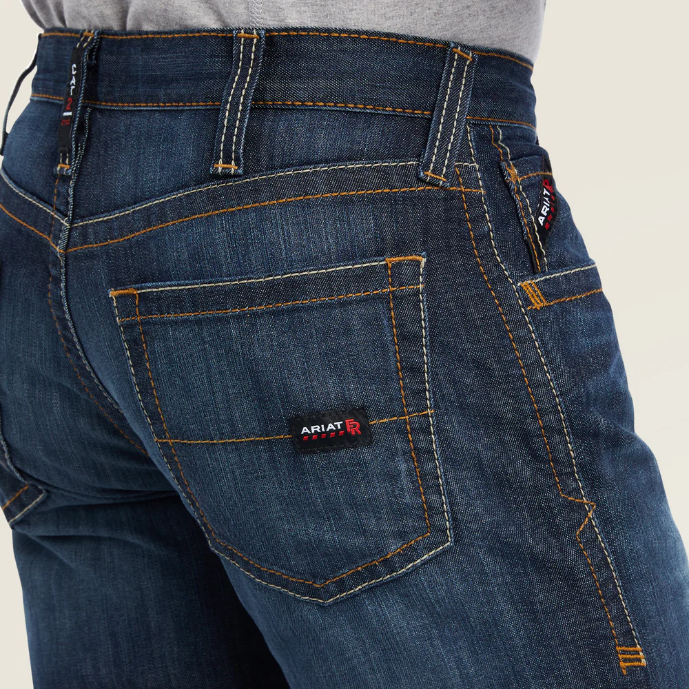 Fr M5 Straight Duralight Stretch Basic Straight Leg Jean - 400-Lassen | Ariat 10041118 - Image 3