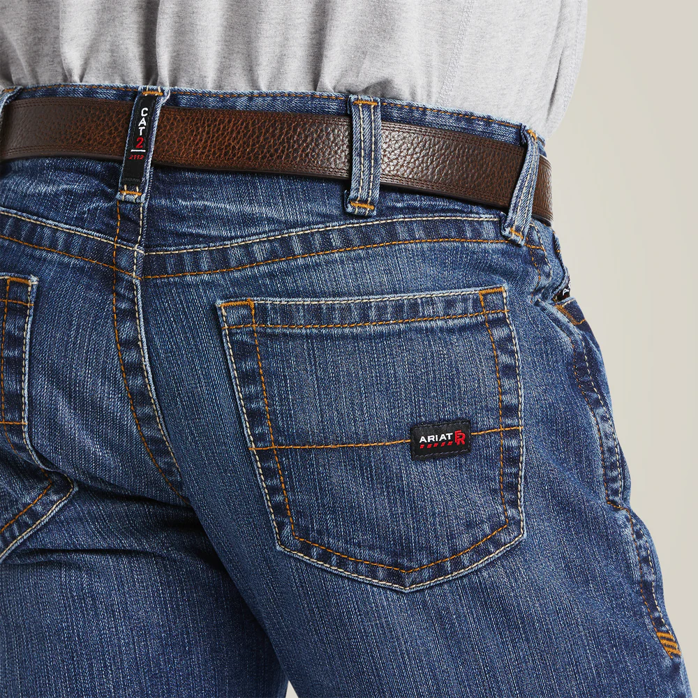 Fr M7 Slim Durastretch Basic Straight Leg Jean - 400-Flint | Ariat 10039675 - Image 3