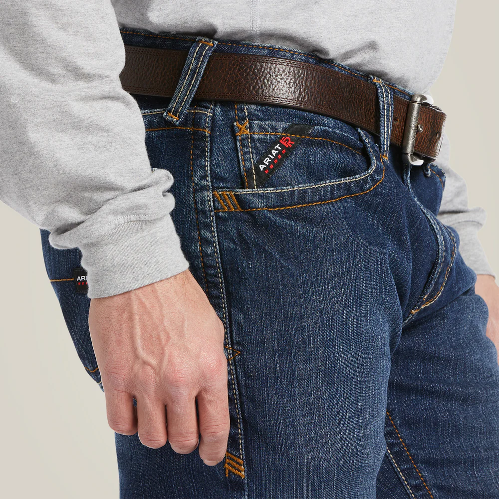 Fr M7 Slim Durastretch Basic Straight Leg Jean - 400-Shale | Ariat 10039674 - Image 2