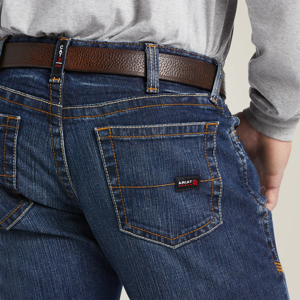 Fr M7 Slim Durastretch Basic Straight Leg Jean - 400-Shale | Ariat 10039674 - Image 3