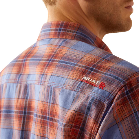 Fr Melrose Snap Work Shirt - 420-Wedgewood | Ariat 10054461 - Image 3