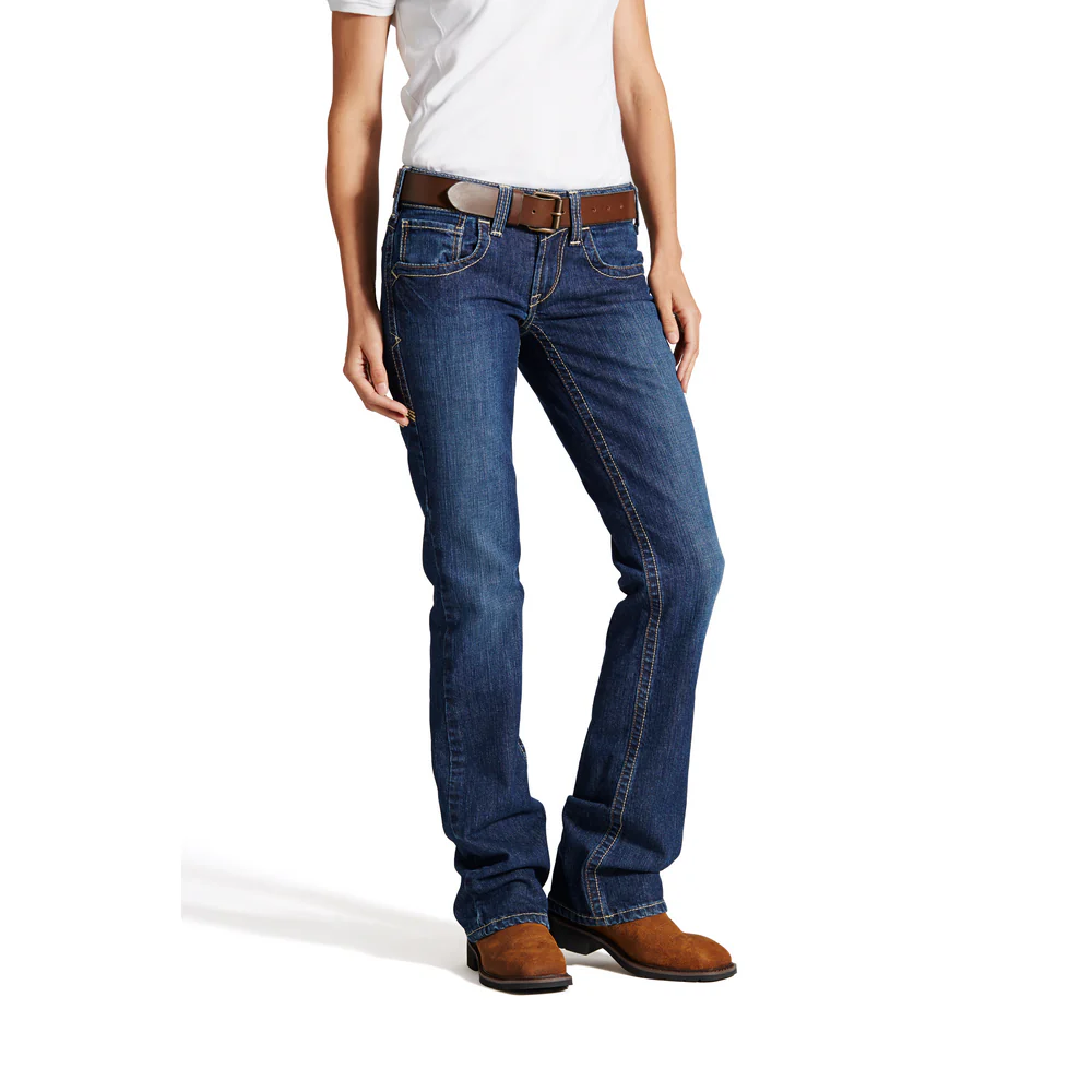 FR MID RISE BASIC BOOT CUT JEAN - 429-Indigo | Ariat 10016176