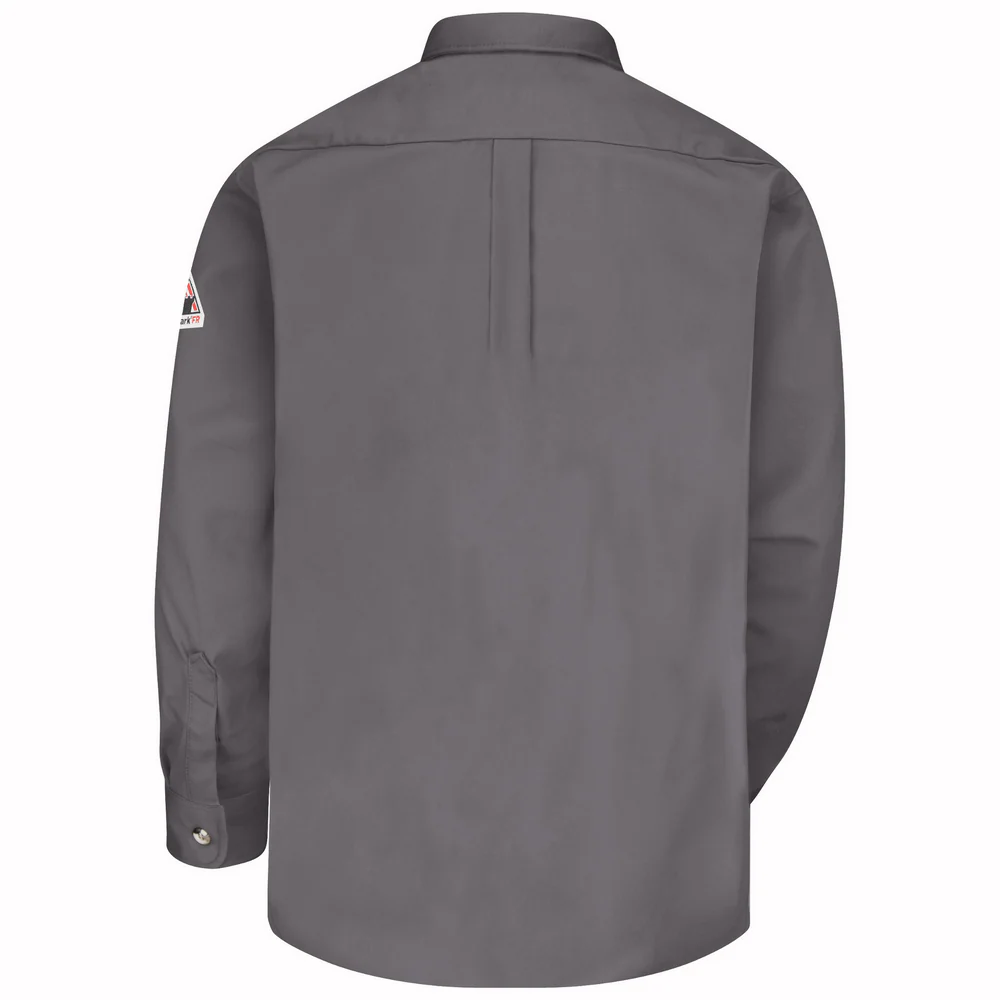 FR MIDWEIGHT DRESS UNIFORM SHIRT - GY-Grey | Bulwark SLU2 - Image 2
