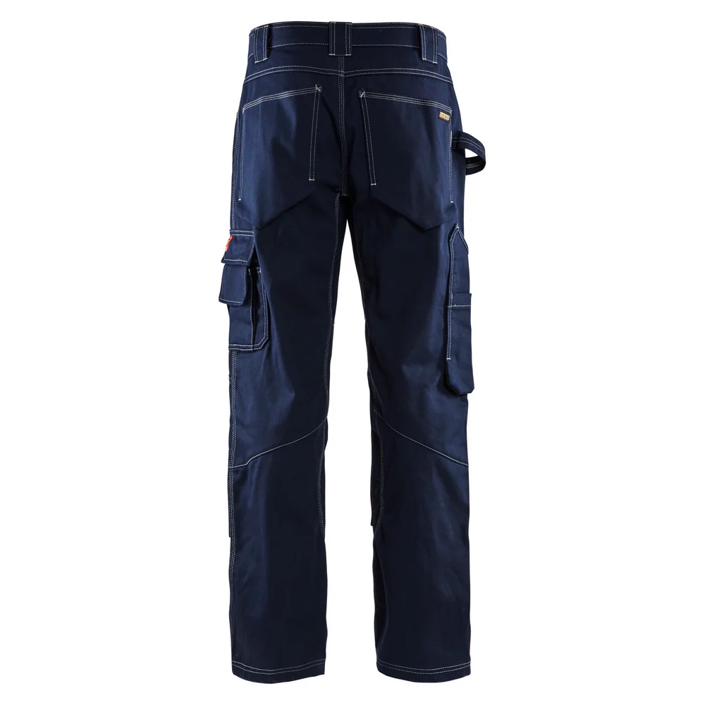 FR PANTS WITHOUT UTILITY POCKETS - 8900-Navy Blue | Blaklader 16761550 - Image 2