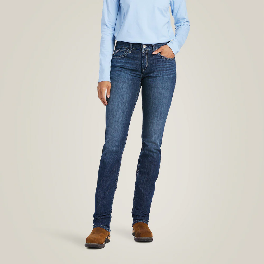 Fr Perfect Rise Duralight Stretch Avelynn Slim Leg Jean - 400-Madera | Ariat 10039658 - Image 5
