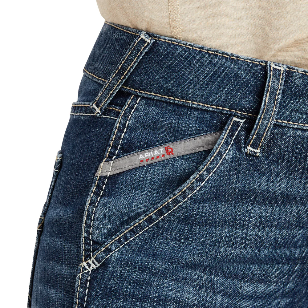Fr Perfect Rise Duralight Stretch Cell Phone Straight Jean - 250-Lazuli | Ariat 10043155 - Image 3