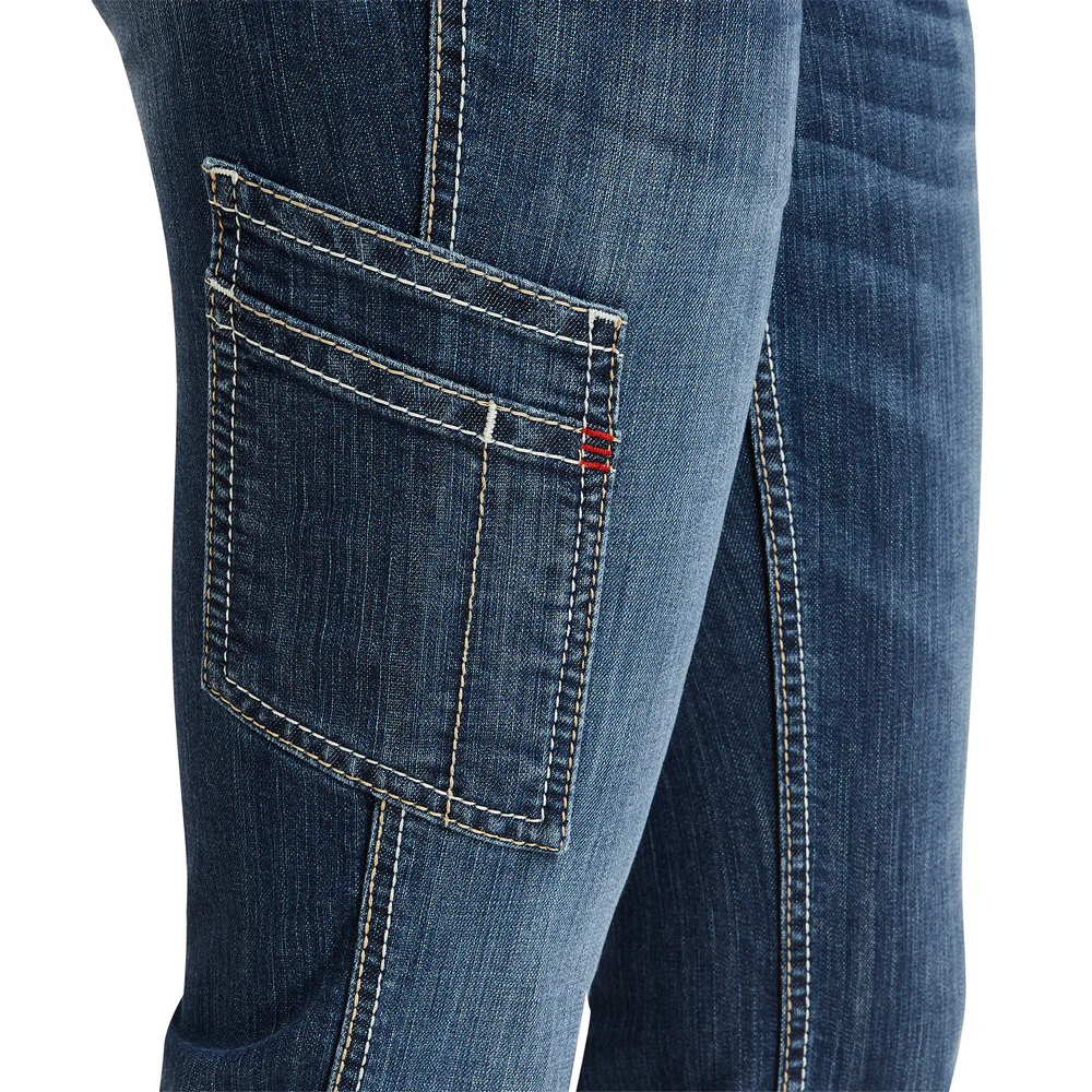 Fr Perfect Rise Duralight Stretch Cell Phone Straight Jean - 250-Lazuli | Ariat 10043155 - Image 4